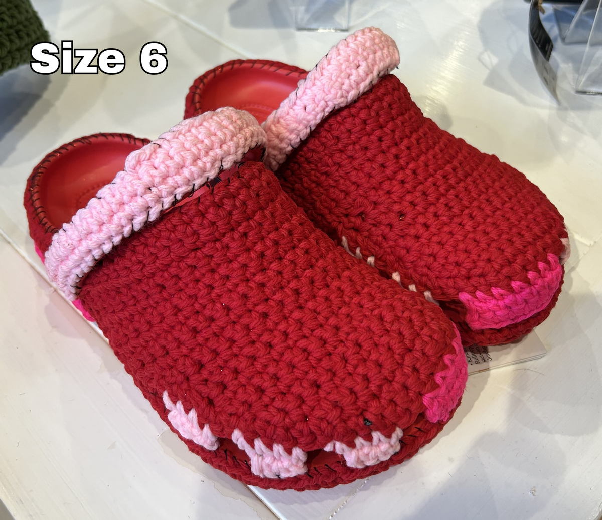 NewDiggs Crocheted Crocs – Mahogany Makers